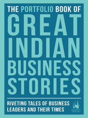 cover image of The Portfolio Book of Great Indian Business Stories
